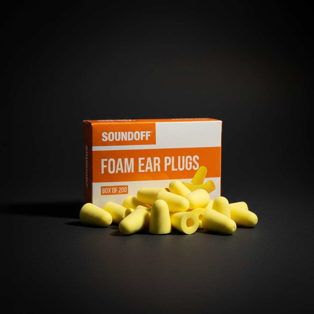 Foam Ear Plugs (Box of 200)